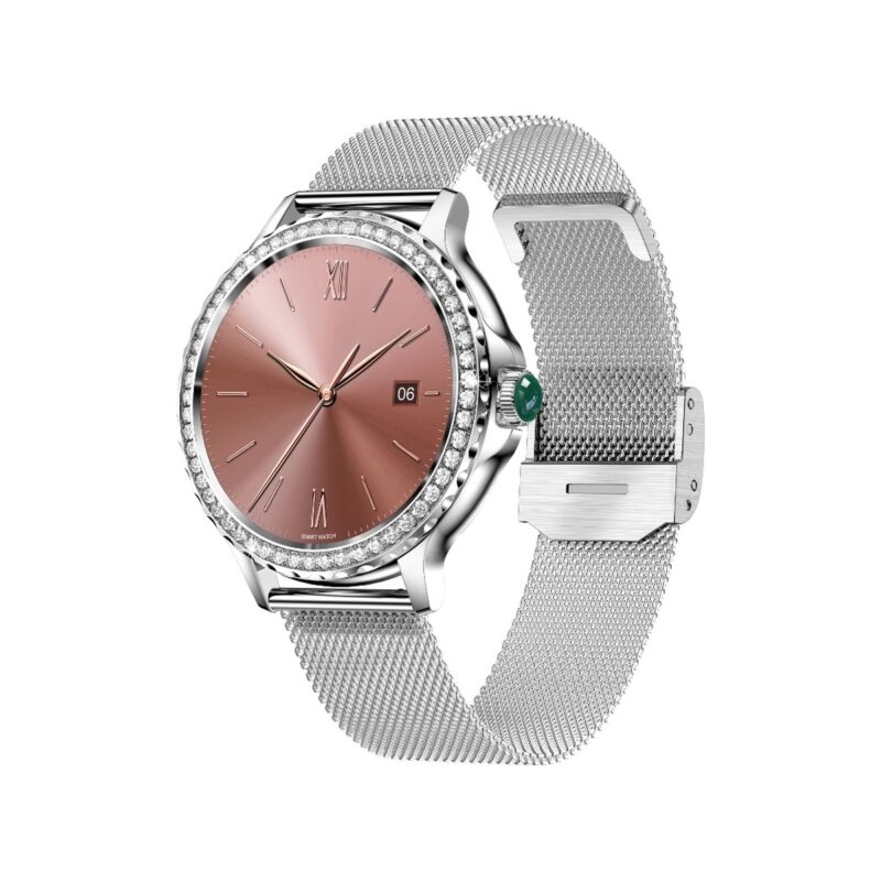 Smartwatch Damski Rubicon RNCF19-1 Silver  Bransoleta + Pasek