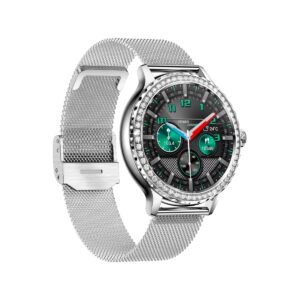 Smartwatch Damski Rubicon RNCF19-1 Silver  Bransoleta + Pasek