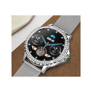 Smartwatch Damski Rubicon RNCF19-1 Silver  Bransoleta + Pasek