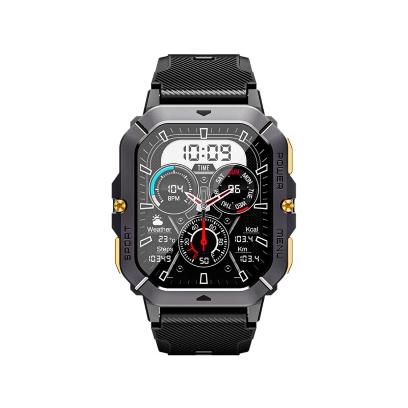 83_65_2_max Smartwatch Męski Rubicon RNCF23-1 BLACK