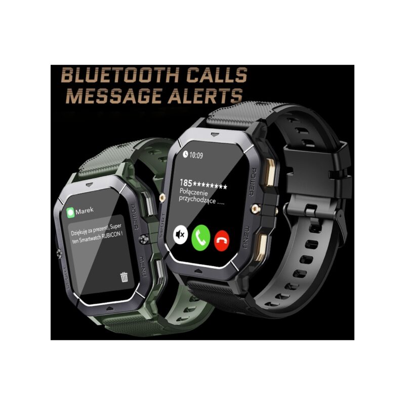 83_65_5_max Smartwatch Męski Rubicon RNCF23-1 BLACK