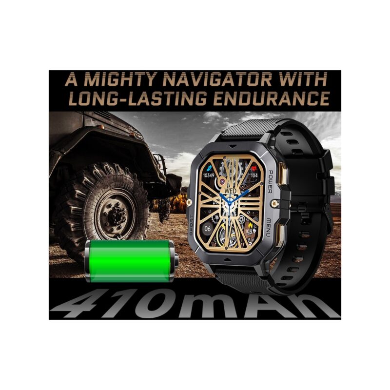 83_65_6_max Smartwatch Męski Rubicon RNCF23-1 BLACK