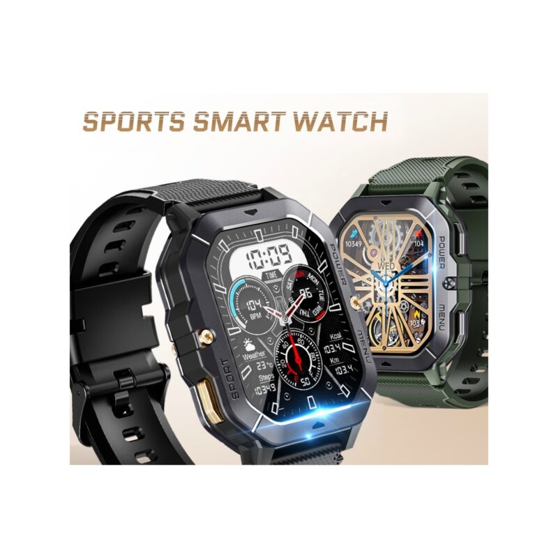 83_65_7_max Smartwatch Męski Rubicon RNCF23-1 BLACK