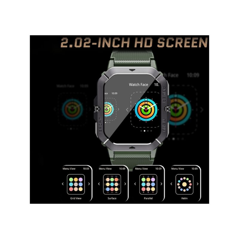 83_65_9_max Smartwatch Męski Rubicon RNCF23-1 BLACK