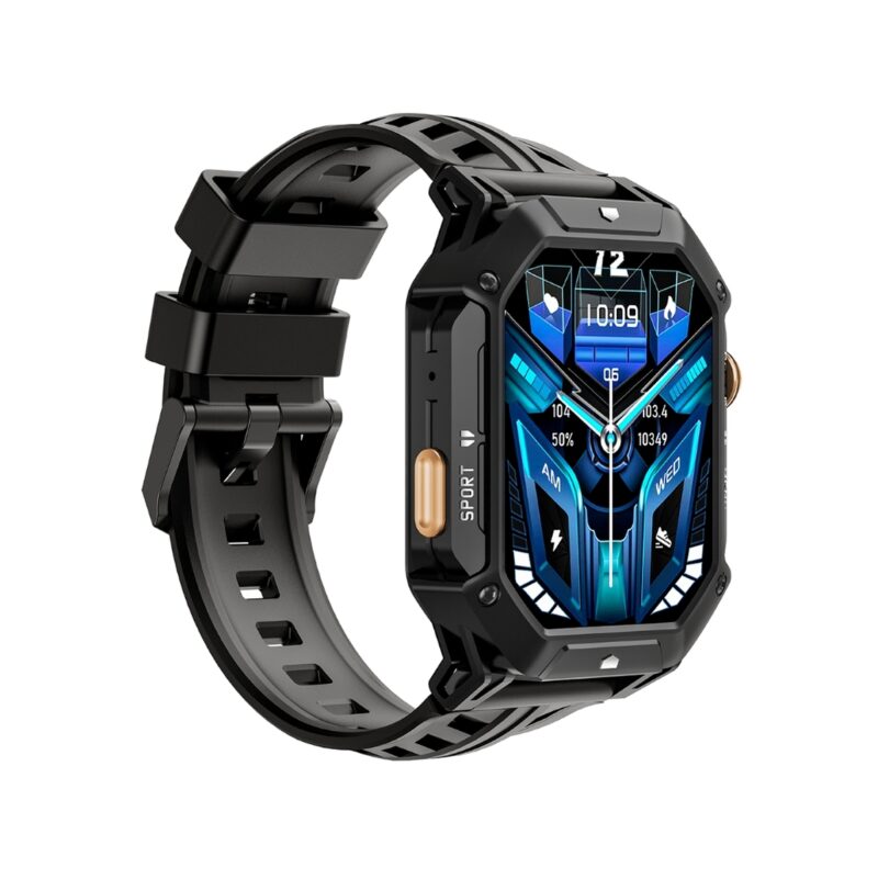 83_66_3_max Smartwatch Męski Rubicon RNCF24-1 BLACK