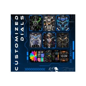 83_66_9_max Smartwatch Męski Rubicon RNCF24-1 BLACK