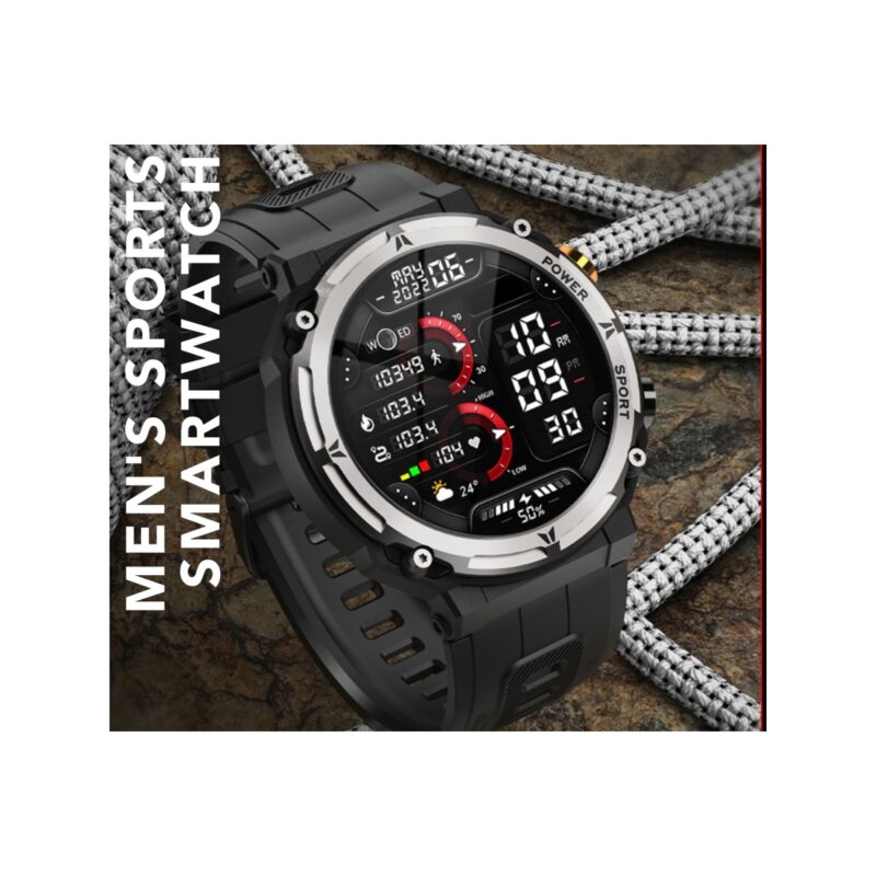 83_68_11_max Smartwatch Męski Rubicon RNCF25-1 BLACK