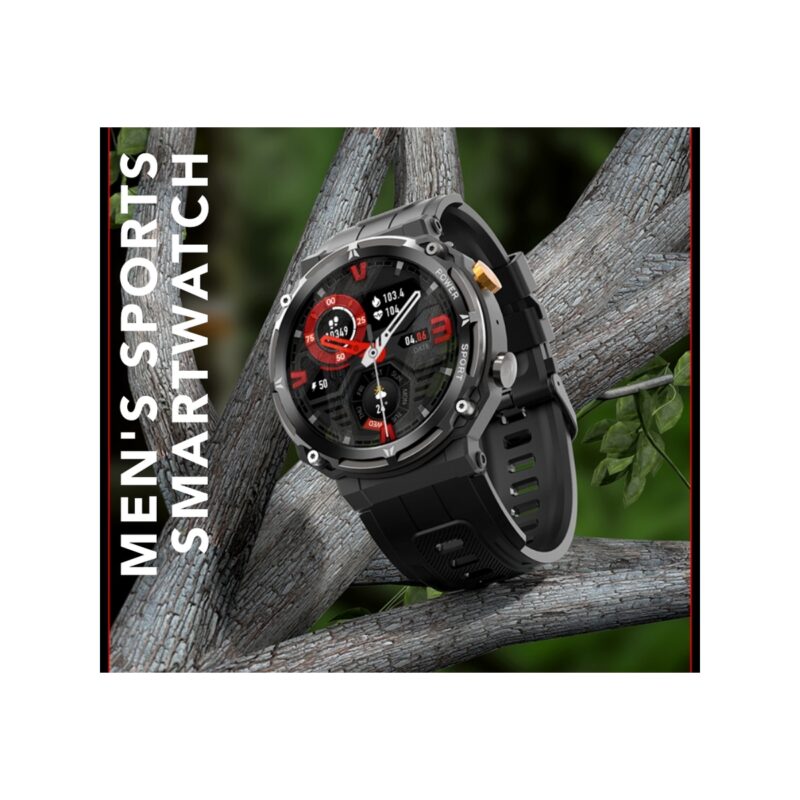 83_68_12_max Smartwatch Męski Rubicon RNCF25-1 BLACK