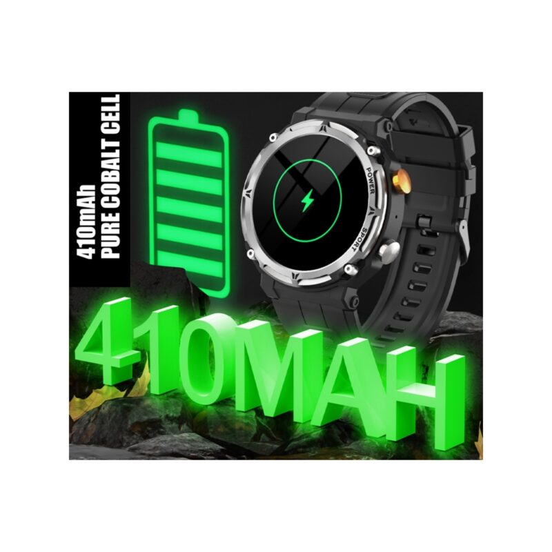 83_68_7_max Smartwatch Męski Rubicon RNCF25-1 BLACK