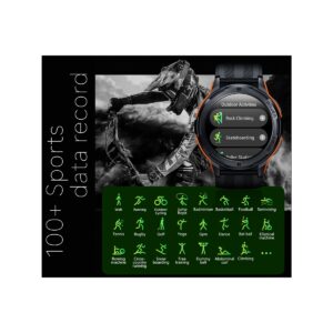 83_69_8_max Smartwatch Męski Rubicon RNCF26-1 BLACK