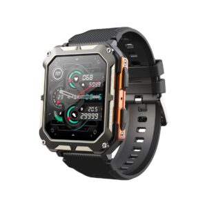 83_71_1_max Smartwatch Męski Rubicon RNCF27 BLACK/ORANGE