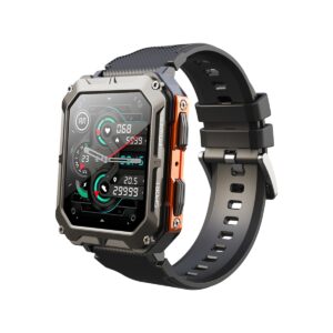 83_71_2_max Smartwatch Męski Rubicon RNCF27 BLACK/ORANGE