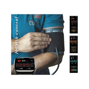 Smartwatch Damski Rubicon RNCF31 ROSE GOLD Bransoleta + 2 Paski