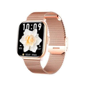 Smartwatch Damski Rubicon RNCF31 ROSE GOLD Bransoleta + 2 Paski