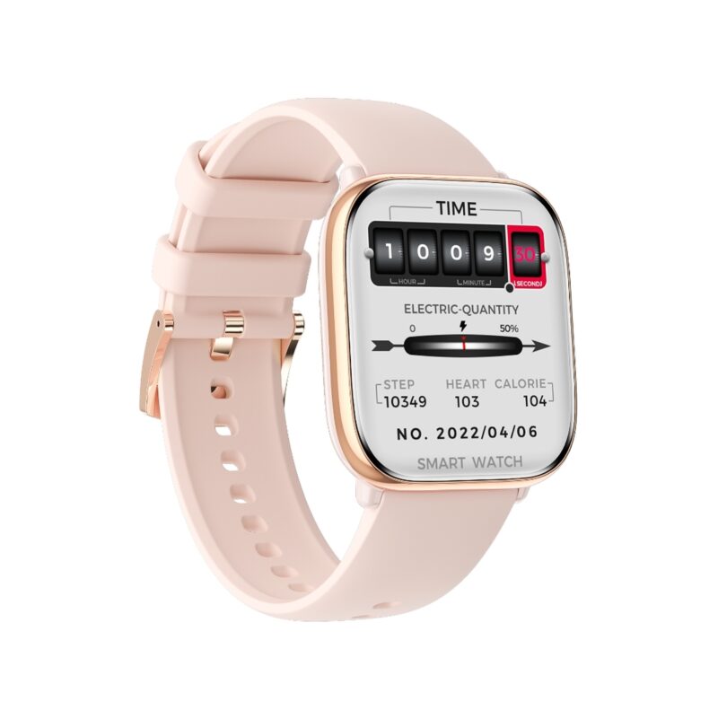 Smartwatch Damski Rubicon RNCF31 ROSE GOLD Bransoleta + 2 Paski
