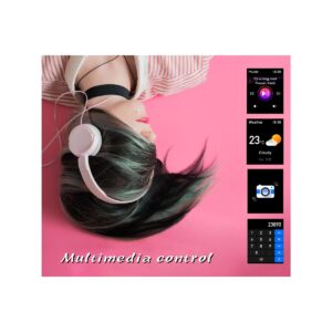 Smartwatch Damski Rubicon RNCF31 BLACK