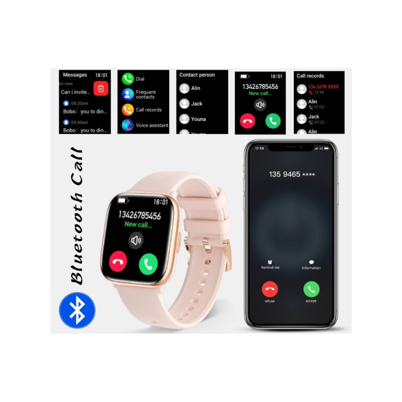 Smartwatch Damski Rubicon RNCF31 BLACK