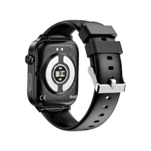 Smartwatch Męski Rubicon RNCF33 BLACK + Pasek Granatowy