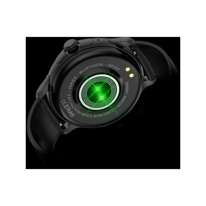 83_77_11_max Smartwatch Damski Rubicon RNCF35 BLACK Bransoleta + Pasek