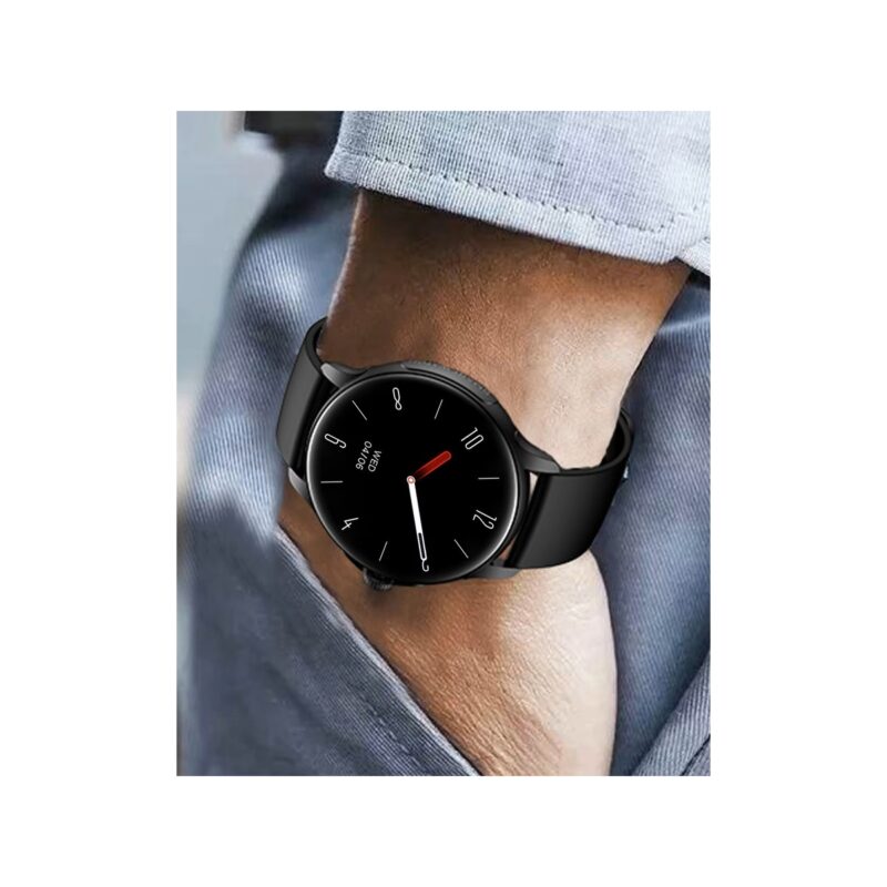 83_77_13_max Smartwatch Damski Rubicon RNCF35 BLACK Bransoleta + Pasek