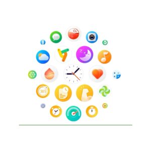 83_77_14_max Smartwatch Damski Rubicon RNCF35 BLACK Bransoleta + Pasek