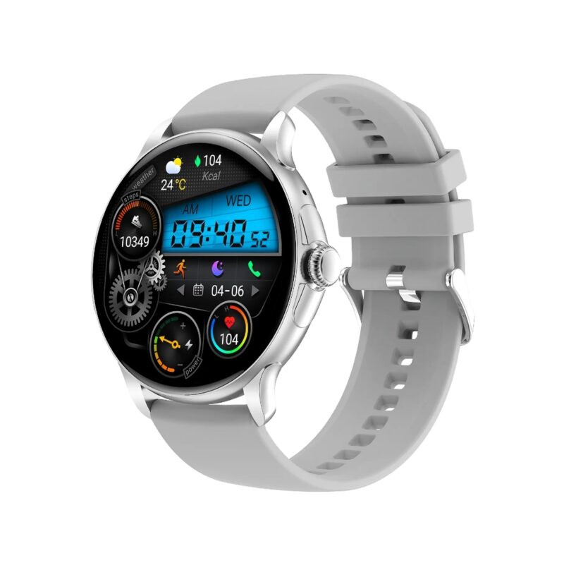 Smartwatch Damski Rubicon RNCF35 SILVER Bransoleta + Pasek