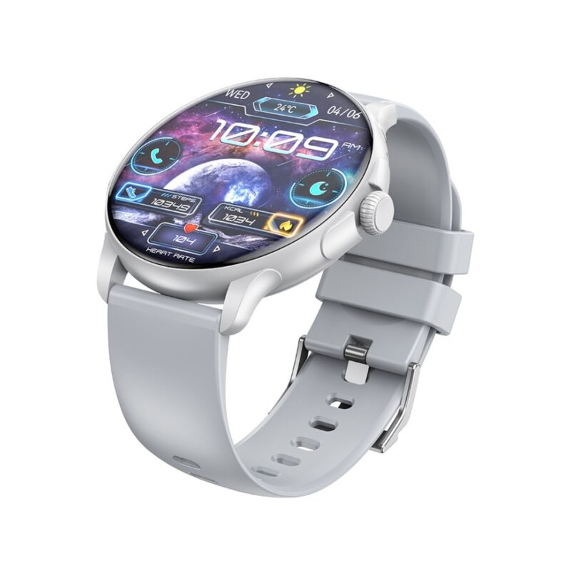 Smartwatch Damski Rubicon RNCF35 SILVER Bransoleta + Pasek