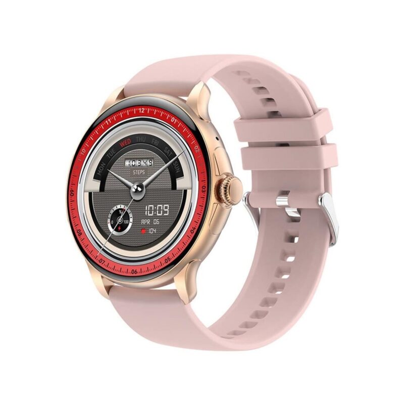 Smartwatch Damski Rubicon RNCF35 ROSE GOLD Bransoleta + Pasek Pink