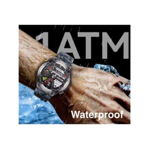 Smartwatch Męski Rubicon RNCF37-1 GPS BLACK