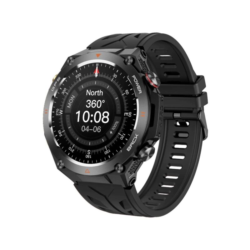 Smartwatch Męski Rubicon RNCF37-1 GPS BLACK