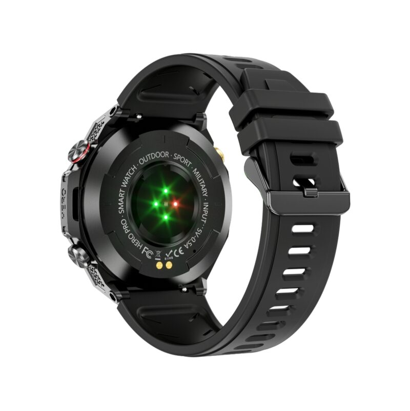 Smartwatch Męski Rubicon RNCF37-1 GPS BLACK