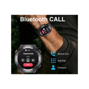 Smartwatch Męski Rubicon RNCF37-1 GPS BLACK