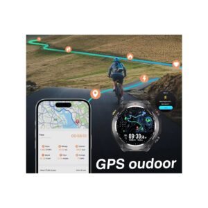 Smartwatch Męski Rubicon RNCF37-1 GPS BLACK