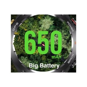 Smartwatch Męski Rubicon RNCF37-1 GPS BLACK