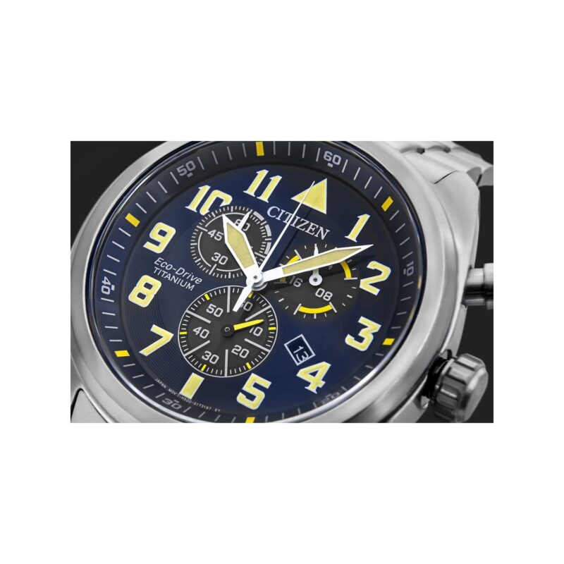 Zegarek Męski CITIZEN Super Titanium Eco-Drive AT2480-81L + BOX