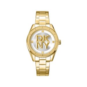 Zegarek Damski DKNY Chambers Midi Gold DK1L016M0065 + BOX