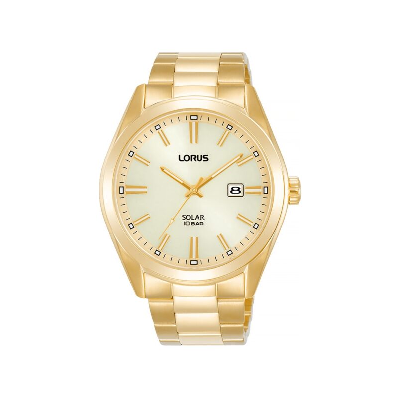 Zegarek Męski LORUS Solar Gold RX338AX9 + BOX