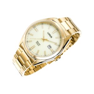 Zegarek Męski LORUS Solar Gold RX338AX9 + BOX