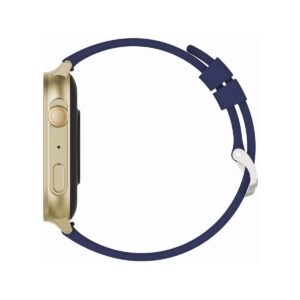 Smartwatch Damski GRAVITY GT15-11 Granatowy Pasek Silikonowy + Złota Bransoleta