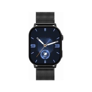 Smartwatch Damski GRAVITY GT15-12 Granatowy Pasek Silikonowy + Czarna Bransoleta