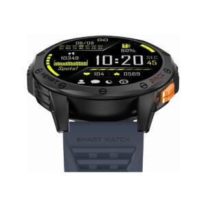 Smartwatch Męski GRAVITY GPS GT24-1 Czarny Pasek Silikonowy + Granatowy Pasek Silikonowy