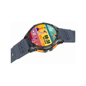 Smartwatch Męski GRAVITY GPS GT24-1 Czarny Pasek Silikonowy + Granatowy Pasek Silikonowy