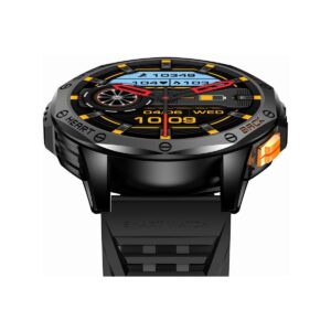 Smartwatch Męski GRAVITY GPS GT24-2 Czarny Pasek Silikonowy + Biały Pasek Silikonowy