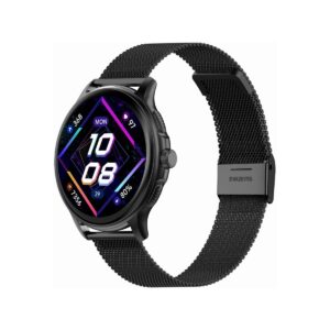 Smartwatch Damski GRAVITY GT12-2 Granatowy Pasek Silikonowy + Czarna Bransoleta