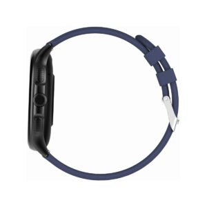 Smartwatch Damski GRAVITY GT12-2 Granatowy Pasek Silikonowy + Czarna Bransoleta