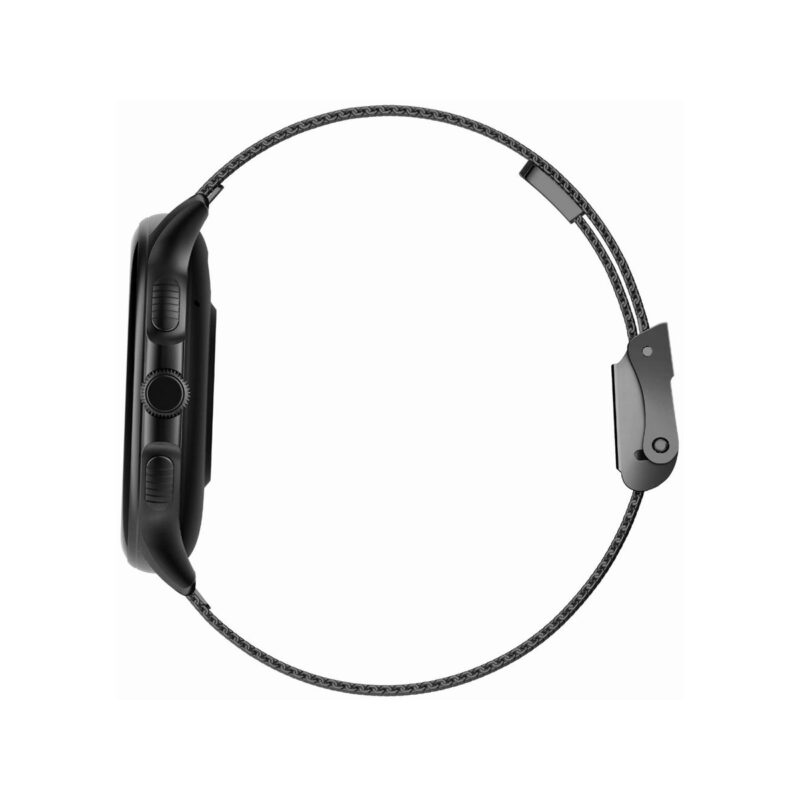 Smartwatch Damski GRAVITY GT12-2 Granatowy Pasek Silikonowy + Czarna Bransoleta