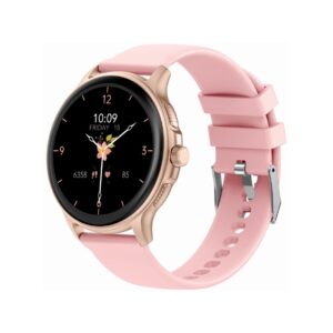 84_79_26_max Smartwatch Damski GRAVITY GT12-3 Różowy Pasek Silikonowy + Bransoleta Różowe Złoto