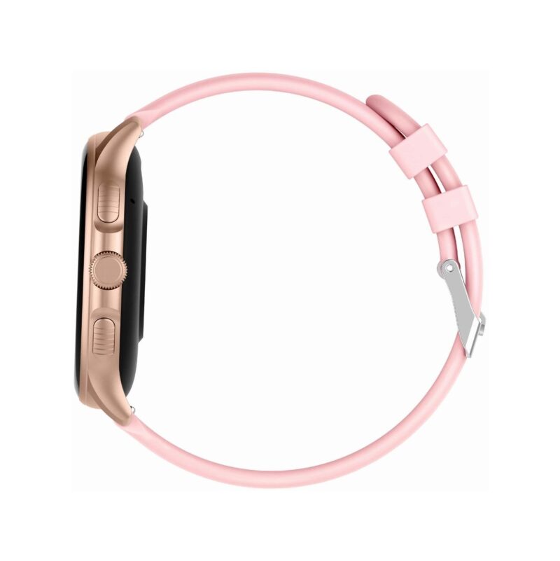 84_79_31_max Smartwatch Damski GRAVITY GT12-3 Różowy Pasek Silikonowy + Bransoleta Różowe Złoto