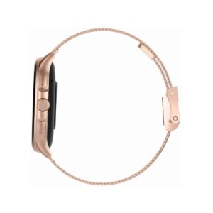 84_80_32_max Smartwatch Damski GRAVITY GT12-4 Czarny Pasek Silikonowy + Bransoleta Różowe Złoto