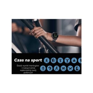 Smartwatch Męski GRAVITY GT16-1 Gold / Złota Bransoleta